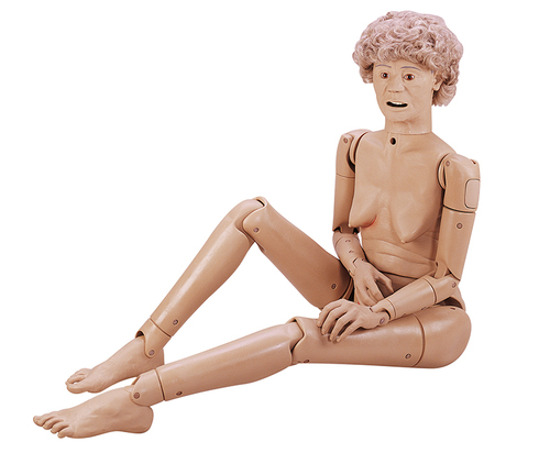 Alten Pflegepuppe, Spezialmodell, Altenpflege m. Katheter