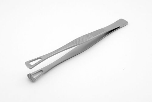 Piercingpinzette, Piercing Pinzette flach