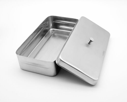 Instrumentenschale mit Deckel, Instrumente Schale 200 x 100 x 50 mm