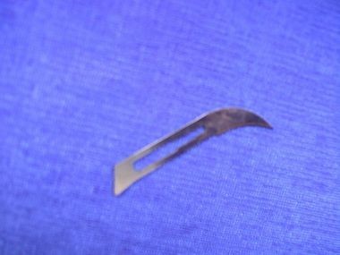 Skalpellklingen Fig. 12, sichelform, 10 St.