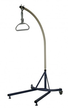 Bettgalgen mobil Aufstehhilfe Stahl,  Bettaufrichter, mit Griff bis 150 kg