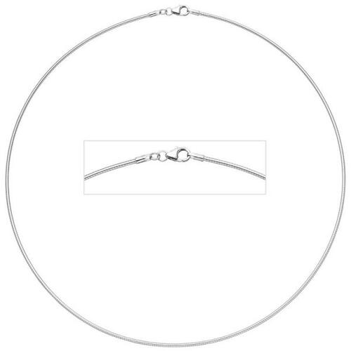 Halsreif 925 Sterling Silber 1,2 mm 42 cm Halskette Silberhalsreif