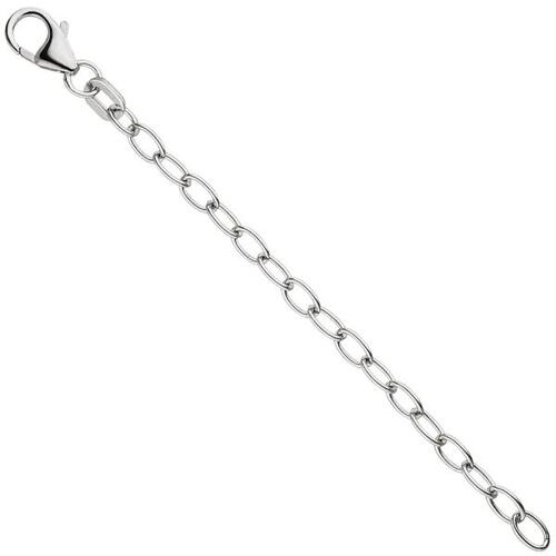 Verl�ngerungskette 925 Sterling Silber 7 cm Karabiner Kettenverl�ngerung
