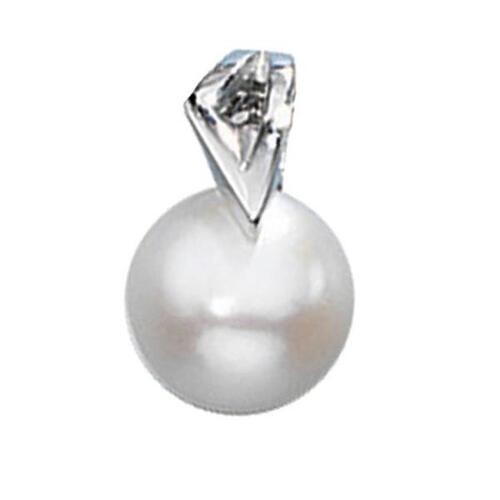 Anh�nger 333 Wei�gold 1 S��wasser Perle Perlen Anh�nger