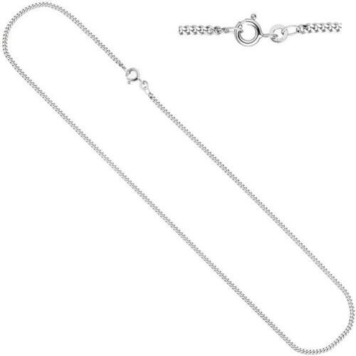 Panzerkette 333 Wei�gold 2,1 mm 42 cm Halskette