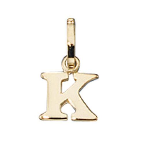Anh�nger Buchstabe K 333 Gold Gelbgold Buchstabenanh�nger