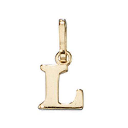 Anh�nger Buchstabe L 333 Gold Gelbgold Buchstaben Anh�nger