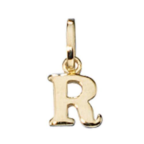 Anh�nger Buchstabe R 333 Gold Gelbgold Buchstaben Anh�nger