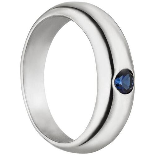 Kinder Taufring 333 Gold Wei�gold 1 blauer Safir Taufanh�nger