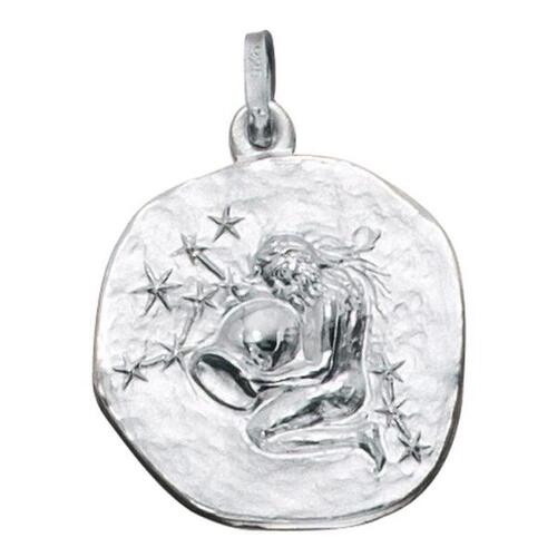 Anh�nger Sternzeichen Wassermann 925 Silber matt