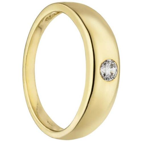 Kinder Taufring 333 Gold Gelbgold 1 Zirkonia Taufanh�nger