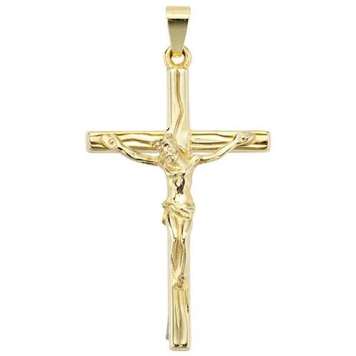 Anh�nger Kreuz 585 Gold Gelbgold Kreuz Anh�nger Goldkreuz