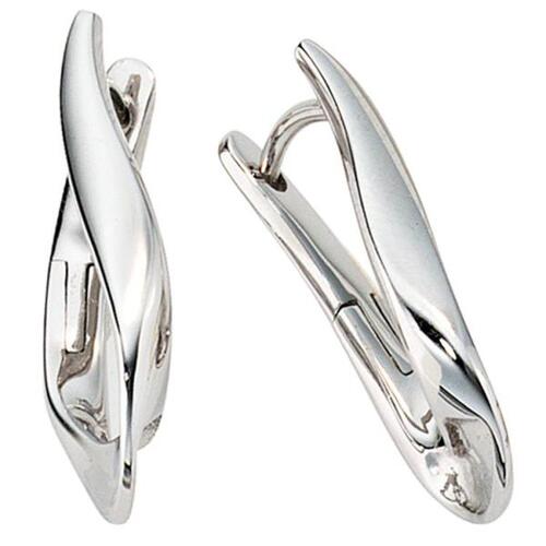 Creolen 333 Wei�gold Ohrringe Goldohrringe Goldcreolen