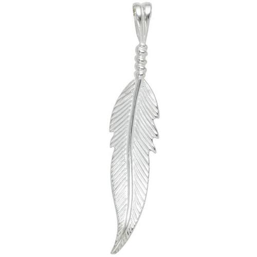 Anh�nger Feder 925 Sterling Silber