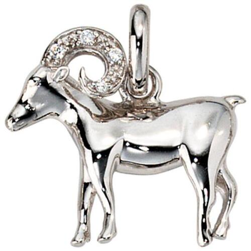 Anh�nger Sternzeichen Widder 925 Silber mit Zirkonia