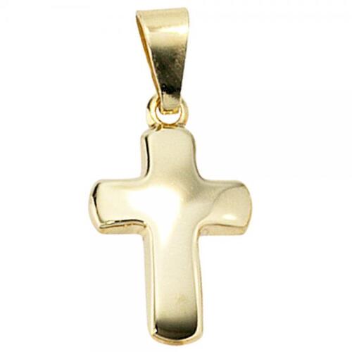 Anh�nger Kreuz 333 Gelbgold Kreuzanh�nger Goldkreuz