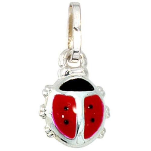 Kinder Anh�nger Marienk�fer rot 925 Sterling Silber Kinderanh�nger