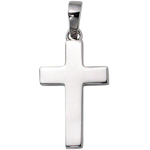 Anh�nger Kreuz 925 Sterling Silber rhodiniert Kreuz Anh�nger