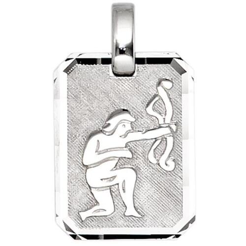 Anh�nger Sternzeichen Sch�tze 925 Sterling Silber, teilmattiert