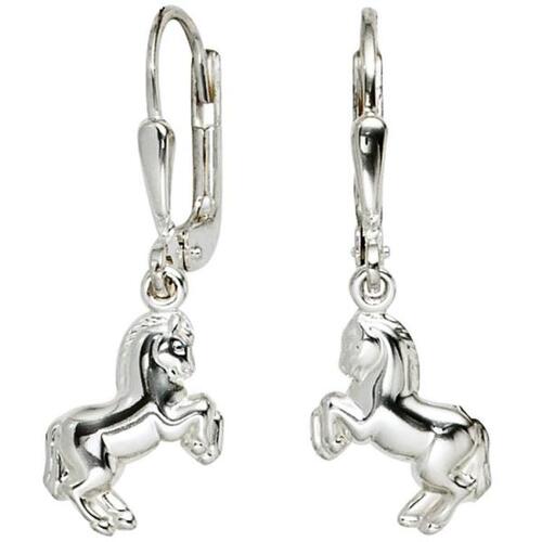 Kinder Boutons Pferd Pferde 925 Silber Ohrringe Ohrh�nger