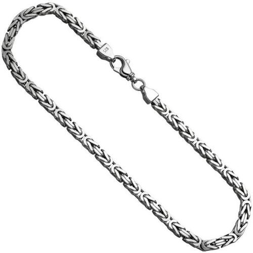 K�nigskette 925 Sterling Silber rhodiniert 60 cm - 7,2 mm