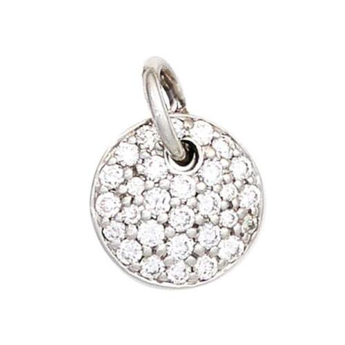 Anh�nger 585 Wei�gold 29 Diamanten Brillanten 0,34ct.