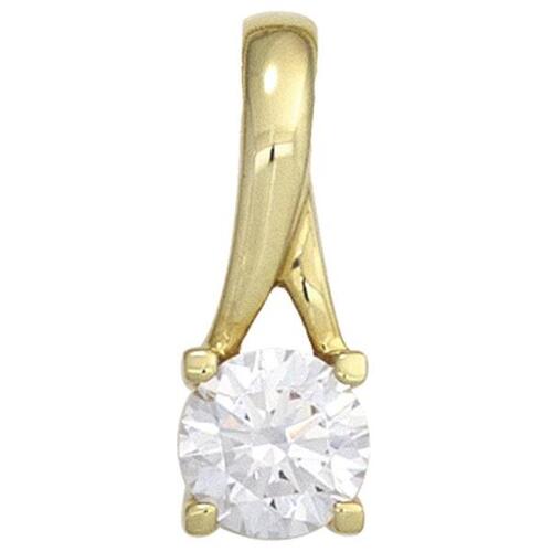 Anh�nger 333 Gelbgold 1 Zirkonia