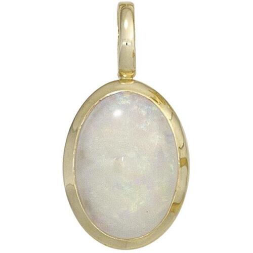 Anh�nger 585 Gold Gelbgold 1 Opal