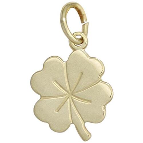 Kinder Anh�nger Kleeblatt 333 Gold Gelbgold Gl�cksbringer