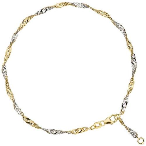 Fu�kettchen Fu�kette 925 Sterling Silber gold vergoldet 2,9 mm 25 cm Karabiner