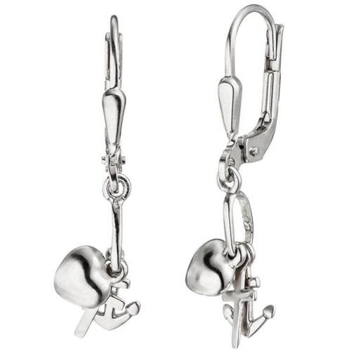 Kinder Ohrh�nger Glaube Liebe Hoffnung 925 Sterling Silber Kinderohrringe