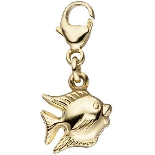 Einh�nger Charm Fisch 333 Gold Gelbgold Anh�nger Goldcharm