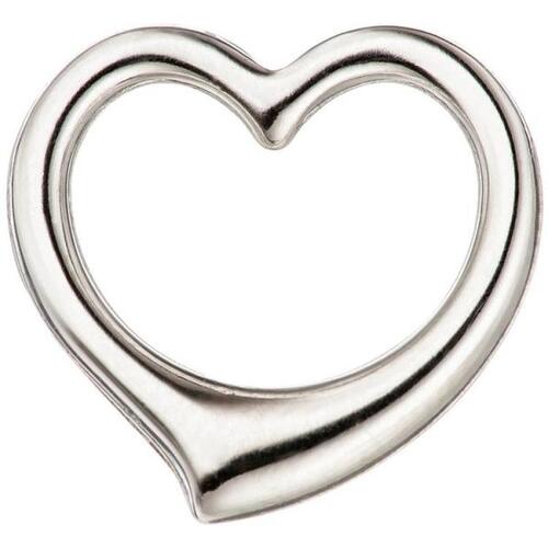 Anh�nger Herz Schwingherz 585 Wei�gold Herzanh�nger