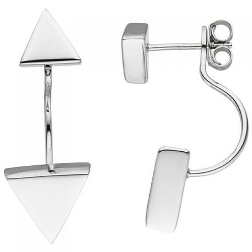 Ohrh�nger dreieckig 925 Sterling Silber Ohrringe Ohrstecker Dreieck