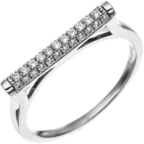 Damen Ring 925 Sterling Silber mit 35 Zirkonia (Gr��e: 52)