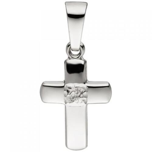 Anh�nger Kreuz 333 Gold Wei�gold Kreuzanh�nger Goldanh�nger