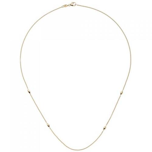 Collier Halskette 585 Gold Gelbgold 45 cm Kette Goldkette
