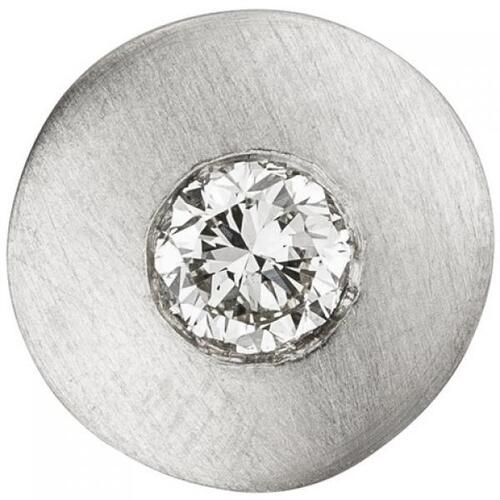 Anh�nger rund 950 Platin matt 1 Diamant Brillant 0,25ct. Platinanh�nger