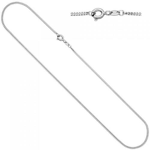 Panzerkette 333 Gold Wei�gold 1,7 mm 60 cm Kette Halskette Wei�goldkette