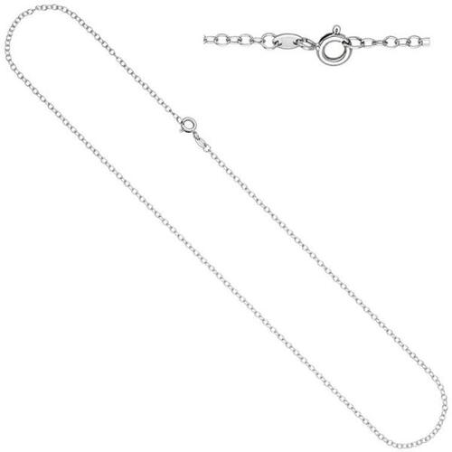 Ankerkette weit 333 Wei�gold 2,0 mm 42 cm Halskette Wei�goldkette