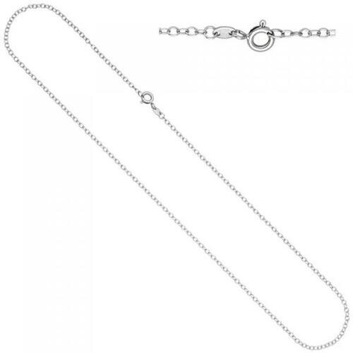 Ankerkette weit 585 Wei�gold 2,0 mm 45 cm Halskette Wei�goldkette