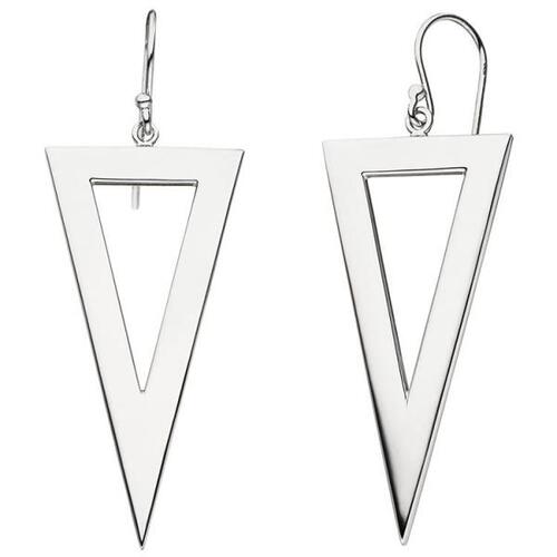 Ohrh�nger Ohrhaken Dreieck 925 Sterling Silber Ohrringe Silberohrringe