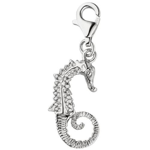 Einh�nger Charm Seepferdchen 925 Sterling Silber Silbercharm Seepferd