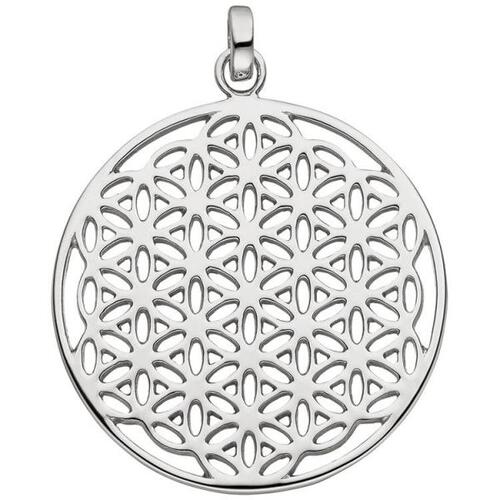 Anh�nger rund 925 Sterling Silber rhodiniert Silberanh�nger
