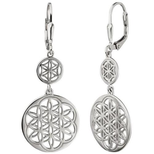 Ohrh�nger aus 925 Sterling Silber 42,4 mm hoch Ohrringe Boutons