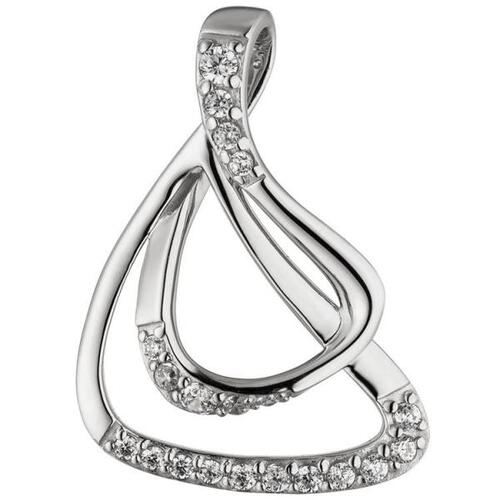 Anh�nger 925 Sterling Silber 20 Zirkonia Silberanh�nger