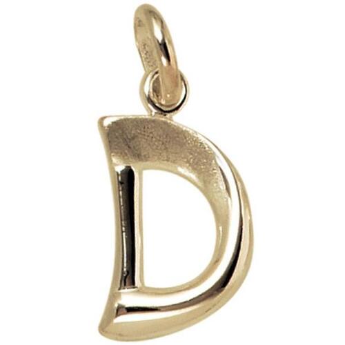 Anh�nger Buchstabe D 375 Gold Gelbgold Buchstabenanh�nger