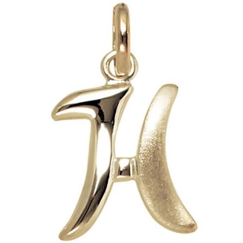 Anh�nger Buchstabe H 375 Gold Gelbgold Buchstabenanh�nger