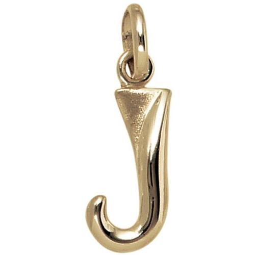 Anh�nger Buchstabe J 375 Gold Gelbgold Buchstabenanh�nger