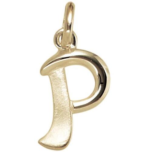 Anh�nger Buchstabe P 375 Gold Gelbgold Buchstabenanh�nger